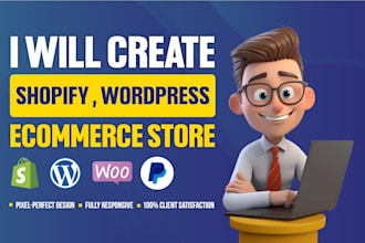 be expert shopify developer, woocommerce customization, redesign, wordpress