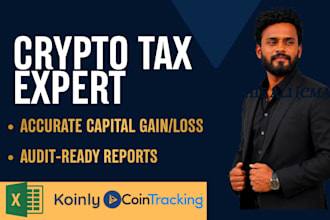 do crypto accounting, crypto tax filing and capital gain calculation