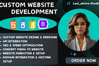 be your front end developer, full stack custom or hubspot website, landing page
