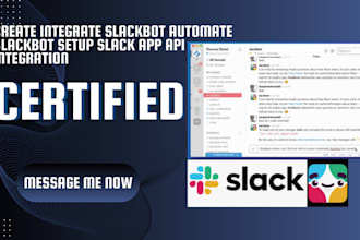 create integrate slackbot automate slackbot setup slack app api integration