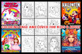 design kids coloring pages kids coloring book and adult coloring book page