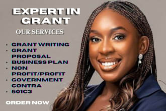 do grant wring grant proposal business plan 501c3 government contracts