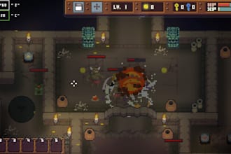 puzzle game,pygame,rpg,arcade monogame,2d 3d game using godot,fps,video game