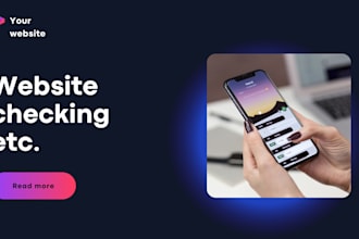 test and review your website, game, app, product etc