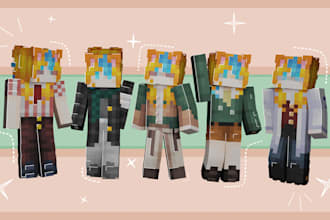 create a variety of outfits for your minecraft skin