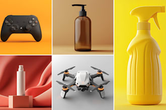 do 3d modeling, 3d product rendering, 3d product animation
