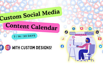 create a custom instagram content calendar