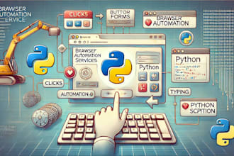 write a browser automation script in python