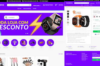 criarei loja shopify, site shopify e loja dropshipping