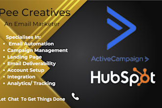 build landing pages, campaign, on activecampaign, mailerlite,brevo,kvcore