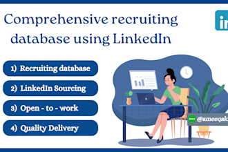 create a comprehensive recruiting database using linkedin