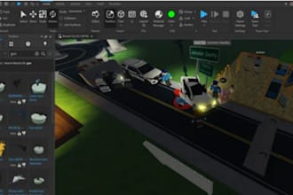 do professional roblox game development and script for you