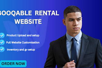 build booqable rental website, online booking website booqable online rental seo