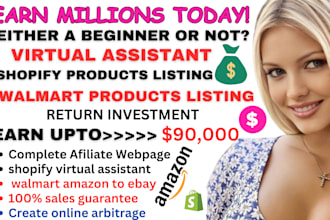 setup shopify marketing store, shopify cro audit or shopify virtual assistant