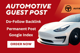 do auto guest posts on automotive blog