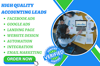 generate quality accounting leads bookkeeping website cpa quickbook tax leads