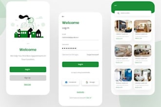 develop maid finder app, pet sitter finder app