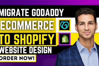 build godaddy website godaddy design godaddy shopify wix seo ecommerce hostinger