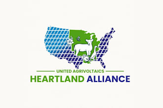nonprofit spin off solar sheep grazing industry logo