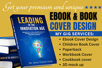 do kdp book cover, children book cover, paperback, workbook cover, journal