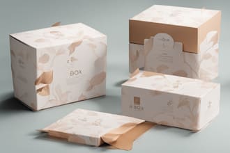 do box packaging design, product packaging design
