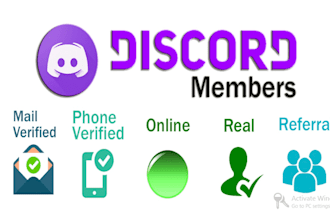 promotion for discord server,gaming,trading,crypto,nft to real users advertise