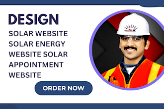 design wordpress solar website solar energy website solar appointment website