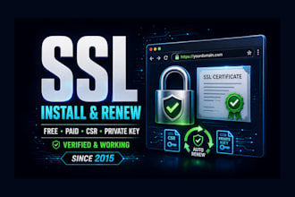 install or fix SSL certificate
