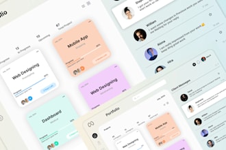 design modern and userfriendly UI UX for your app or website