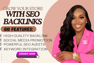 do store backlink seo audit promotion video for  etsy store
