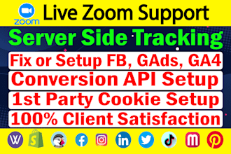 fix or set conversion api, ga4 server side, ga4 ecommerce server side tracking