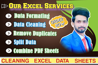 do formatting and cleaning data in excel