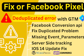 fix or facebook pixel setup with conversion API