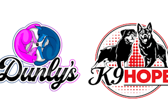 create high quality dog logo with unlimited revisions