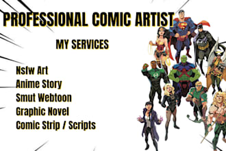 nsfw comic book artist strip anime story video game smut webtoon graphic novel
