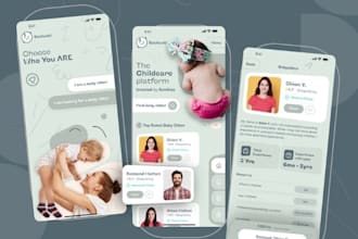 develop baby sitting app, day care app, child care app, child growth app