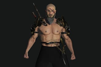 aaa 3dcharacter,stand out for game, dayz 3d assets, neat topology,ue5 rig, ik fk