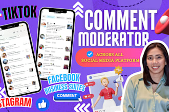 be your comment moderator in socmed