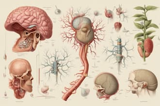 do medical, scientific, and biology illustrations for you