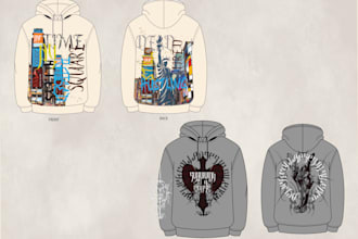 design a custom streetwear designs