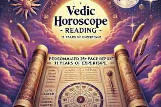 give you detailed analysis based on ancient vedic horoscope