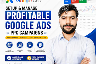 setup and manage profitable google ads PPC campaigns