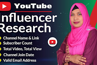find best youtube influencer for your niche