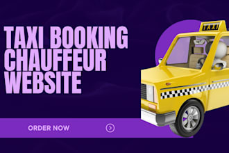 design chauffeur limousine and taxi booking wordpress website