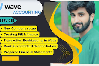do bookkeeping in wave accounting software