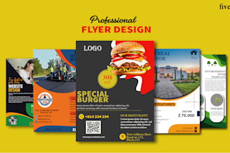 do an awesome professional corporate flyer design