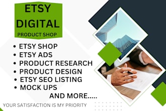 set up your etsy store setup and optimize with ai