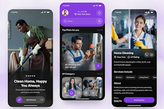 build handyman app, service provider app, errand app