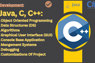 build java cpp project, app, game, and fix the bugs