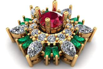 design custom luxury jewelry cad models with precision